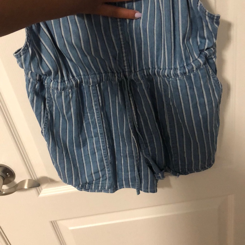 Striped Overalls - Picture 2 of 4